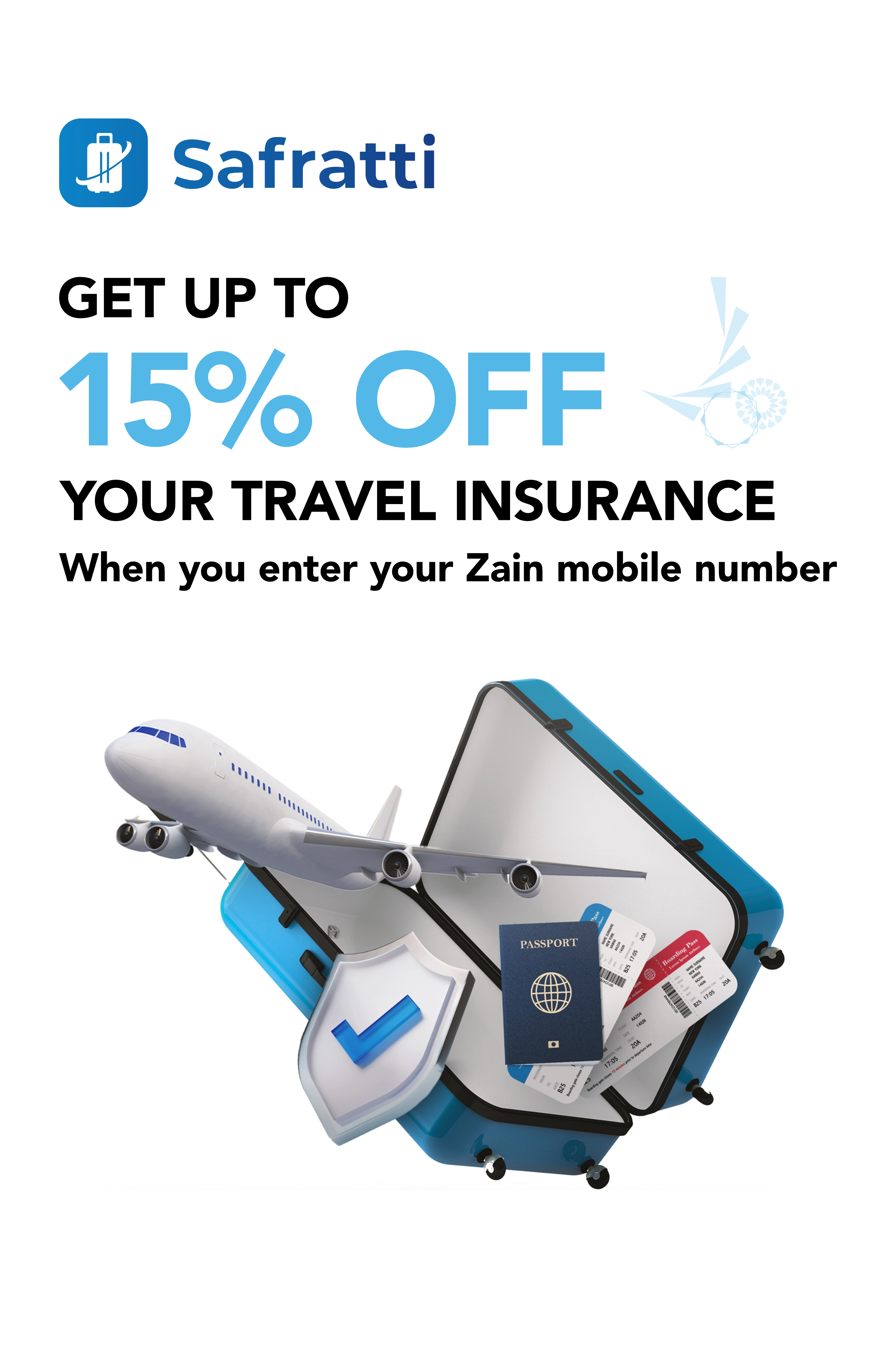 Get up to 15% Off for your travel insurance